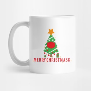 Merry Christ-mask Mug